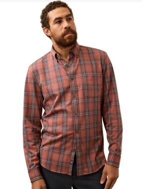 Coastline Knit Shirt Redwood